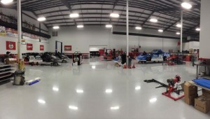 Clint Bowyer's dirt racing shop.(Photo from @ClintBowyer on Twitter)