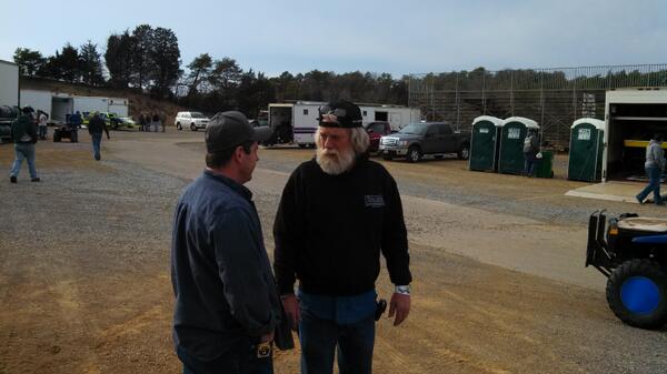 Ray Cook and Eric Wells' crew chief Tommy Hicks
