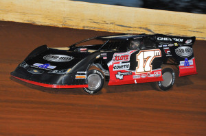 Dale McDowell on his way to victory at Smoky Mountain.
