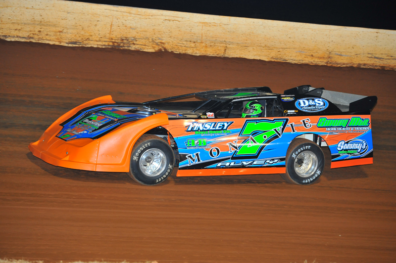 Heath Alvey drove to victory in the Sportsman class. 
