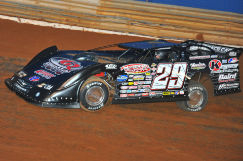 Darrell Lanigan scored 17 wins and the WoO Late Models title in 2014.
