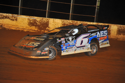 Jonathan Davenport was leading the NDRL points when the sanctioning body ceased operations.
