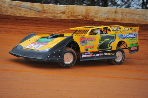 Donald McIntosh wheeled his Blount Motorsports ride to a win at 411.