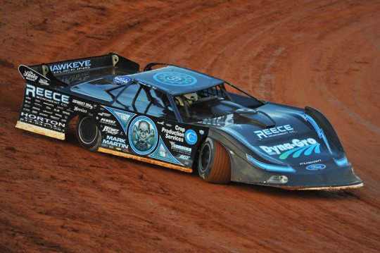 Scott Bloomquist became the first driver to win a second Silver Dollar Nationals