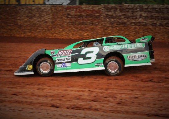 NASCAR's Austin Dillon set a new track record in qualifying at Boyd's Speedway last year in a car prepared by McDowell
