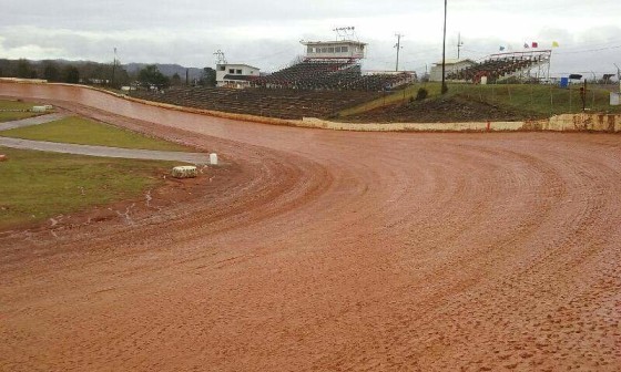 Photo taken Tuesday of turn 4 and the frontstetch
