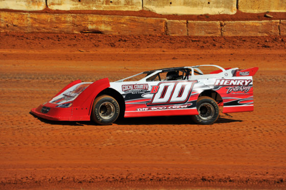 Josh Henry's Late Model efforts are the main focus of his father.
