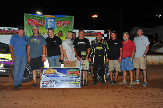 Madden and crew celebrate in victory lane