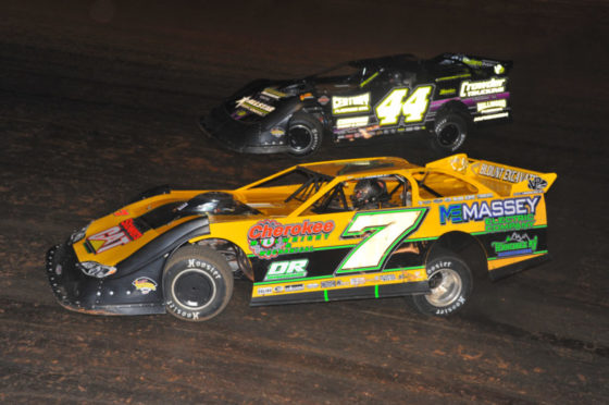 Cars such as these driven by Donald McIntosh(7) and Chris Madden will fall under new safety regulations next season