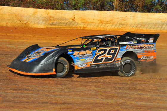 Rusty Ballenger led all 51 laps to capture the Steelhead Nationals